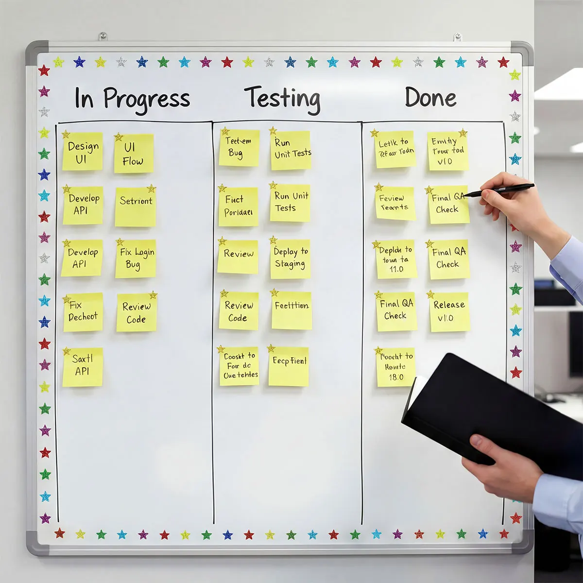 1.4cm 미니 홀로그램 포일 스타 스티커 600-2100Pcs 보상 스티커 학생 행동 차트 플래너 교실 공예 스티커