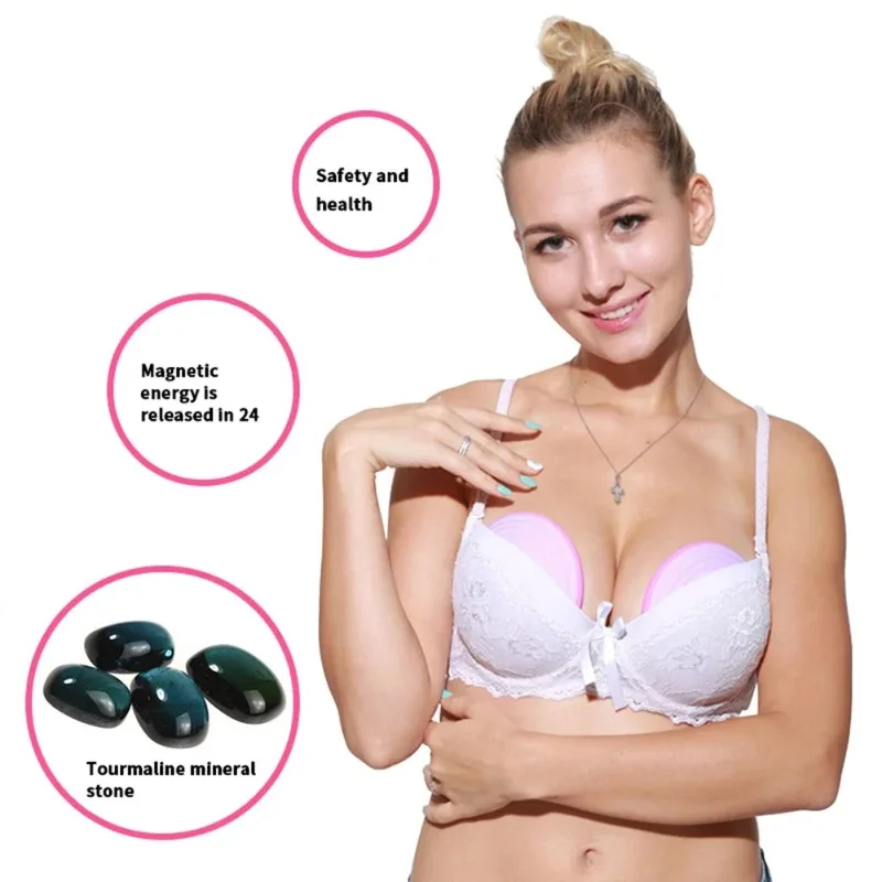 Electric Breast Massager Vibration Massage Breast Massager Women's Wireless Remote Control Breast Beauty Device