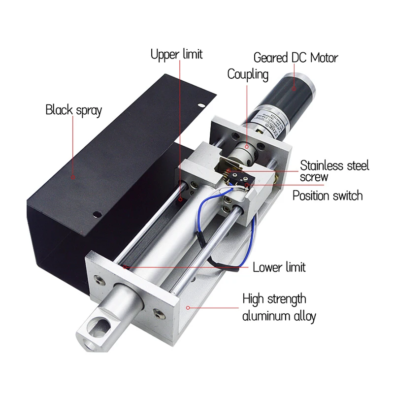 CNC THC Plasma Cutting Torch Height Controller THC 100mm Travel 1600 2400 mm/min Lifter JYKB-100-DC24V-T3 5
