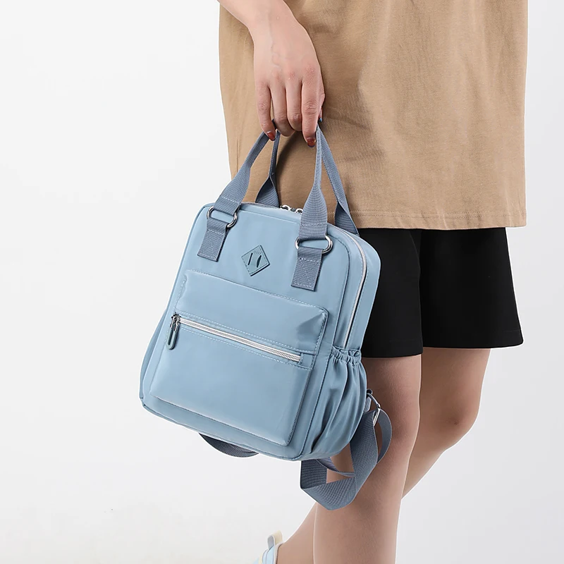 Fashion Women's Daypack Backpack High Quality Durable Soft Fabric Shopping Backpack Pretty Style Girls Small Backpack SAC 5