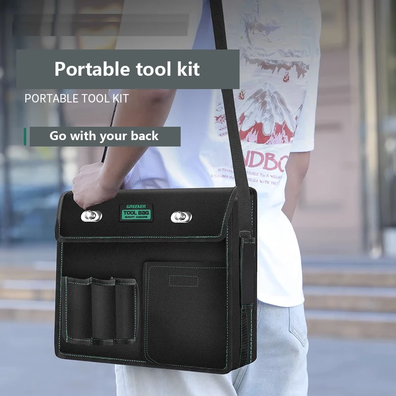 Ensemble De Pistolet à Ongles Portable Pour Béton Avec Sac à Outils