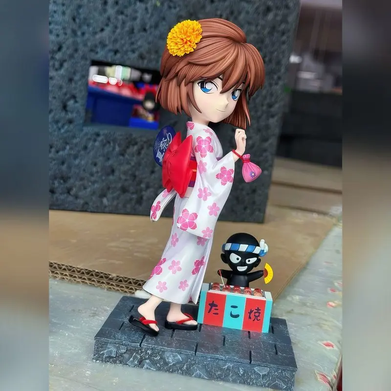 Detective Conan Anime Figure: Anita Hailey Kimono Edition - Collectible Desktop Decoration Gift