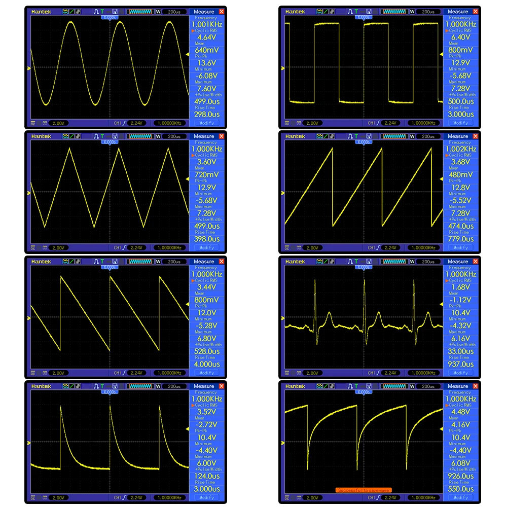 0.01Hz-500KHz FG-200 DDS Function Signal Generator Frequency Counter Signal Source Module Sine+Square+Triangle+Sawtooth Waveform 5