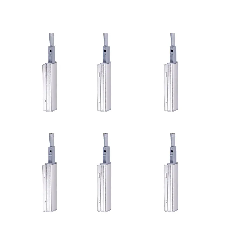 

6PCS Damper Buffer For Cabinet Door Cupboard Push To Open System System Catch With Magnet For Home Kitchen Furniture Hardware