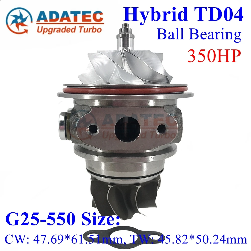 TD04ターボボールベアリングカートリッジ49477-04000 スバル