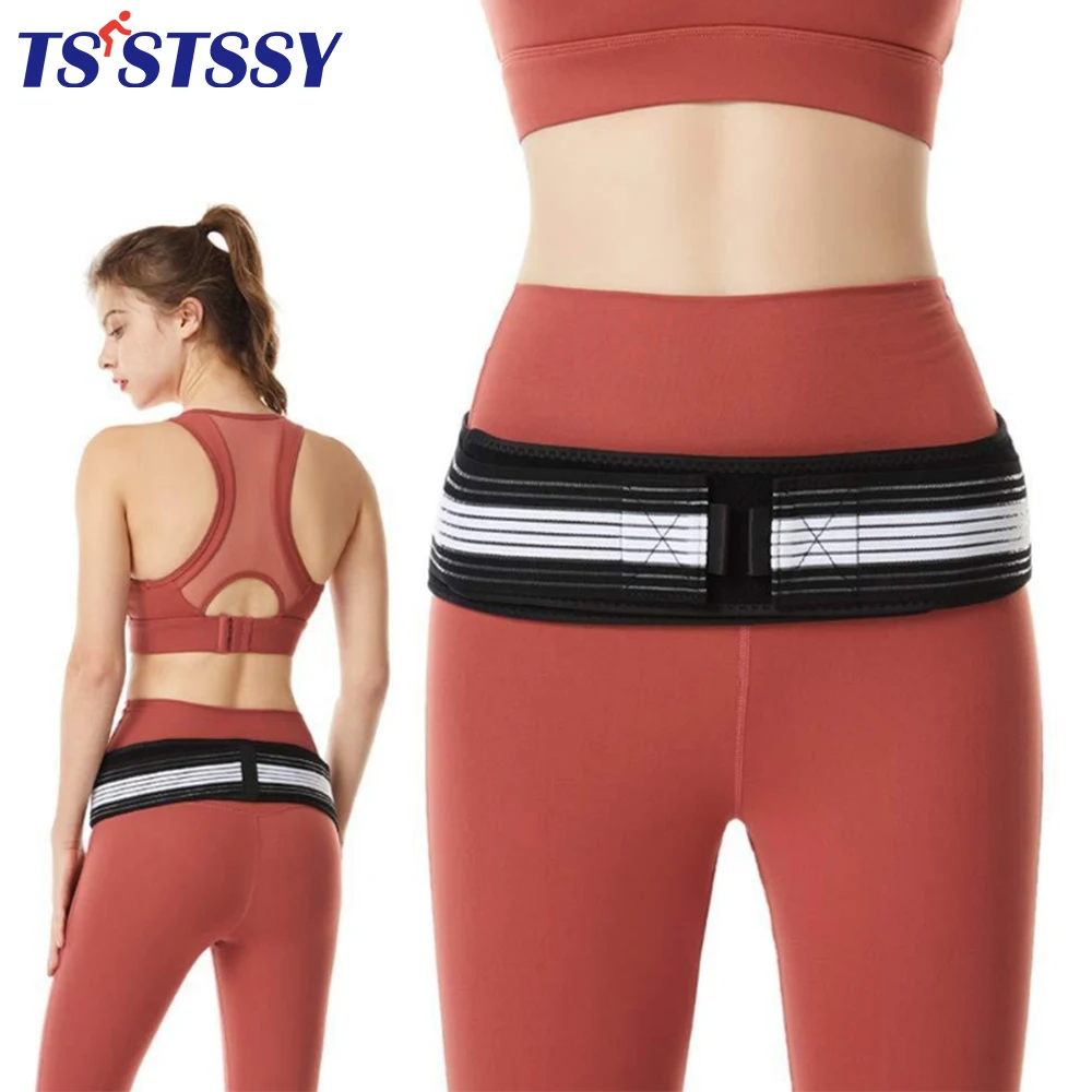 

Sacroiliac SI Joint Hip Belt Lower Back Support-Hip Braces for Hip Pain Pelvic Support Belt Sciatica Pelvis Lumbar Pain Relief