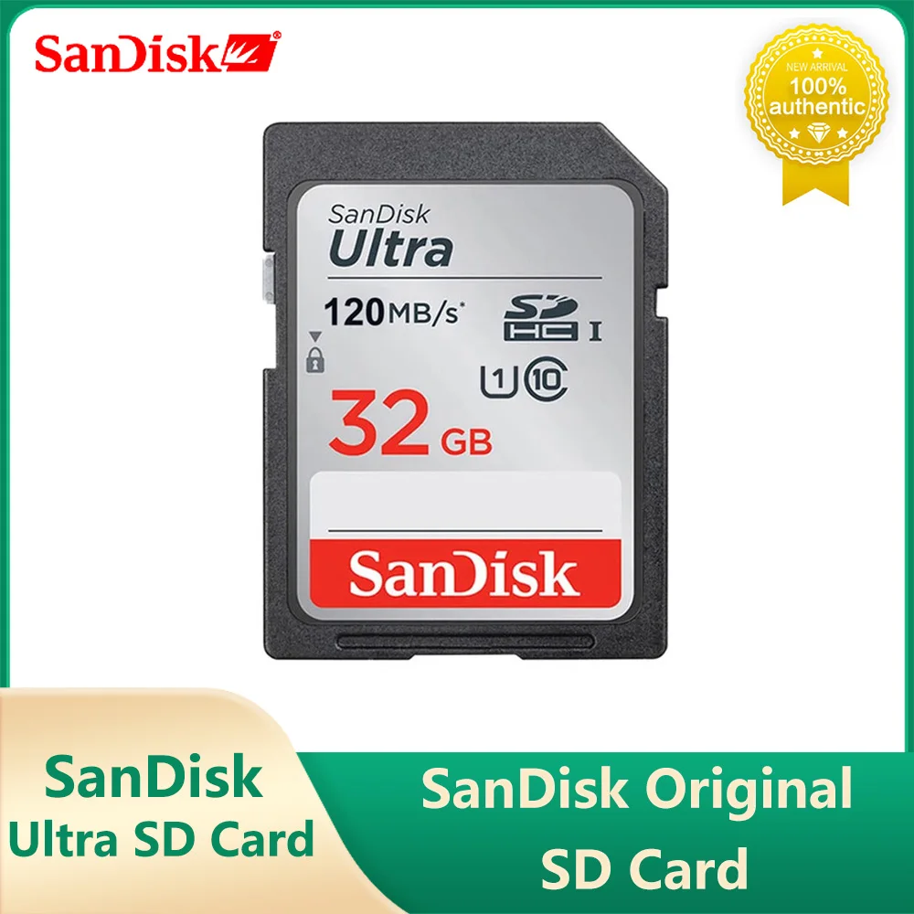 SanDisk Ultra SDHC 32GB SDXC 64GB 128GB 256GB UHS-I