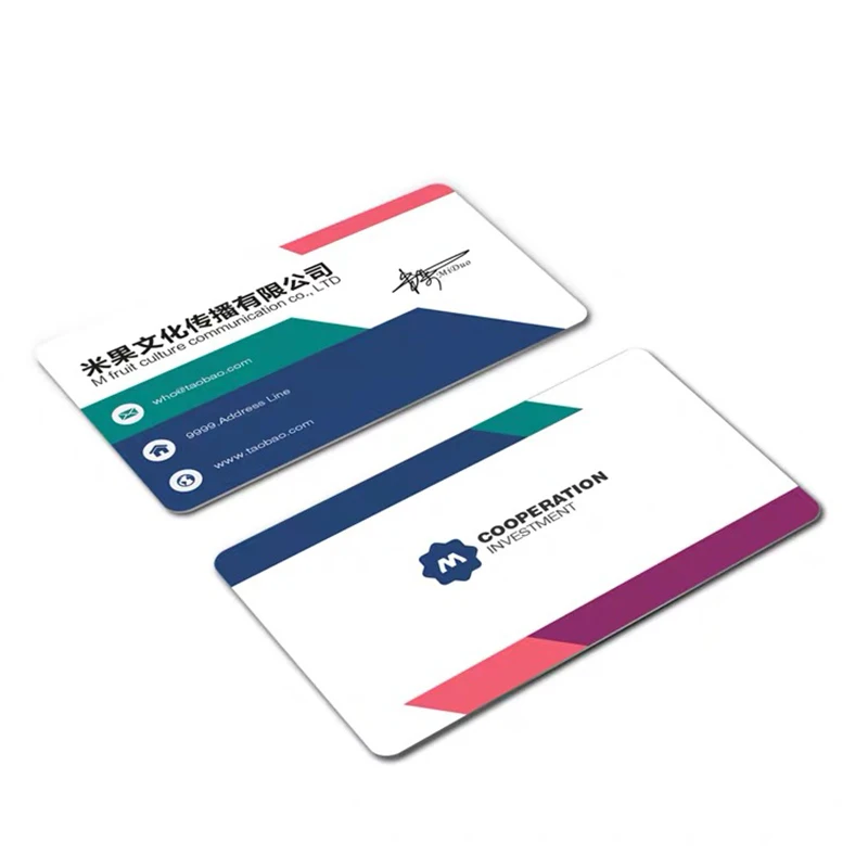 Pvc Cartão de Visita Logotipo Personalizado Impressão de Cartões de Identificação de Plástico Imprimir à Prova Impermeável Água Brilhante Fosco Pérola Dupla Face 85*54 mm 200 Peças - Imagem 5