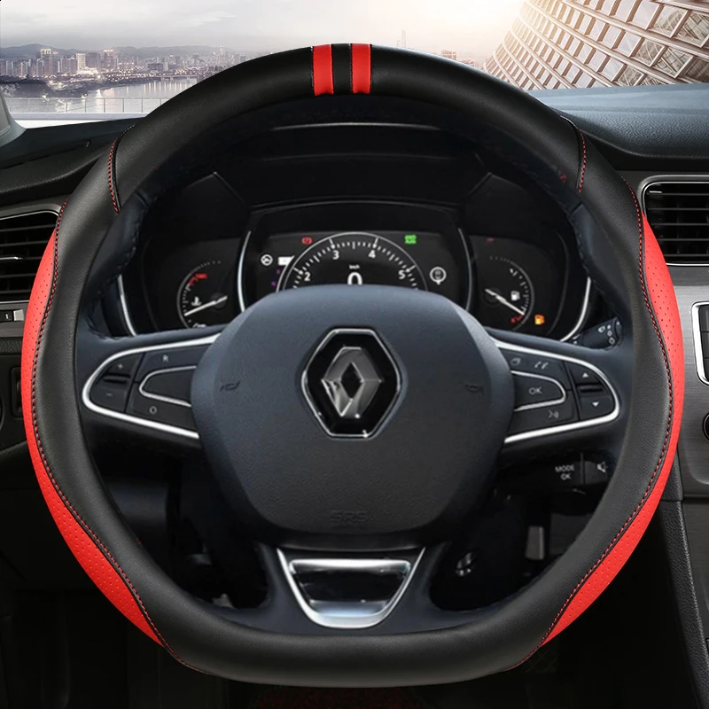 2 Stück Auto Lenkradbezug für Renault Koleos Wind Captur Kadjar Arkana  Espace Scenic Twingo, Universal Segmentierte Auto Lenkrad, Atmungsaktive  Antirutsch Lenkradabdeckungen Komfort Innenraum Zubehör: : Auto &  Motorrad