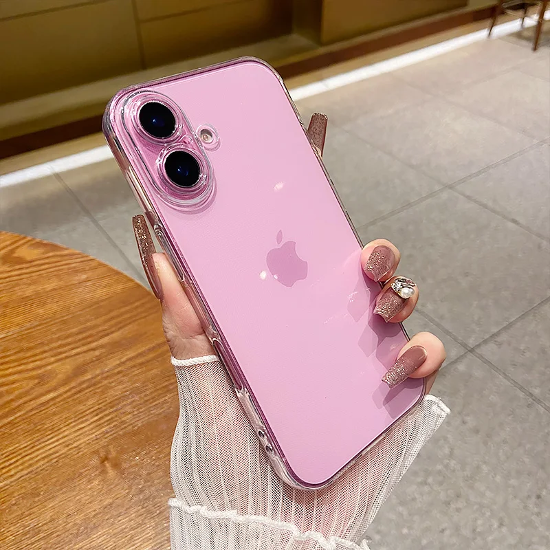 Luxury Ultra Thin Clear Silicone Phone Case - Transparent Cover