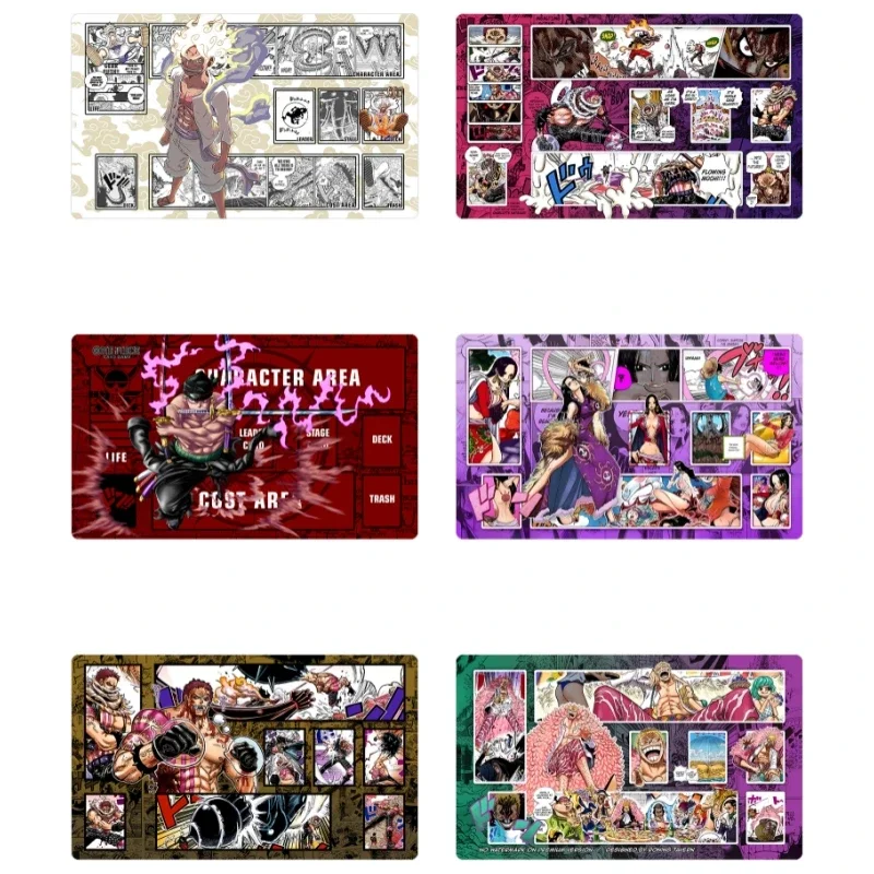 

ONE PIECE DIY Monkey D. Luffy Edward Newgate Boa·Hancock OPCG Single Person Version Dueling Disc Game Collection Card Pad