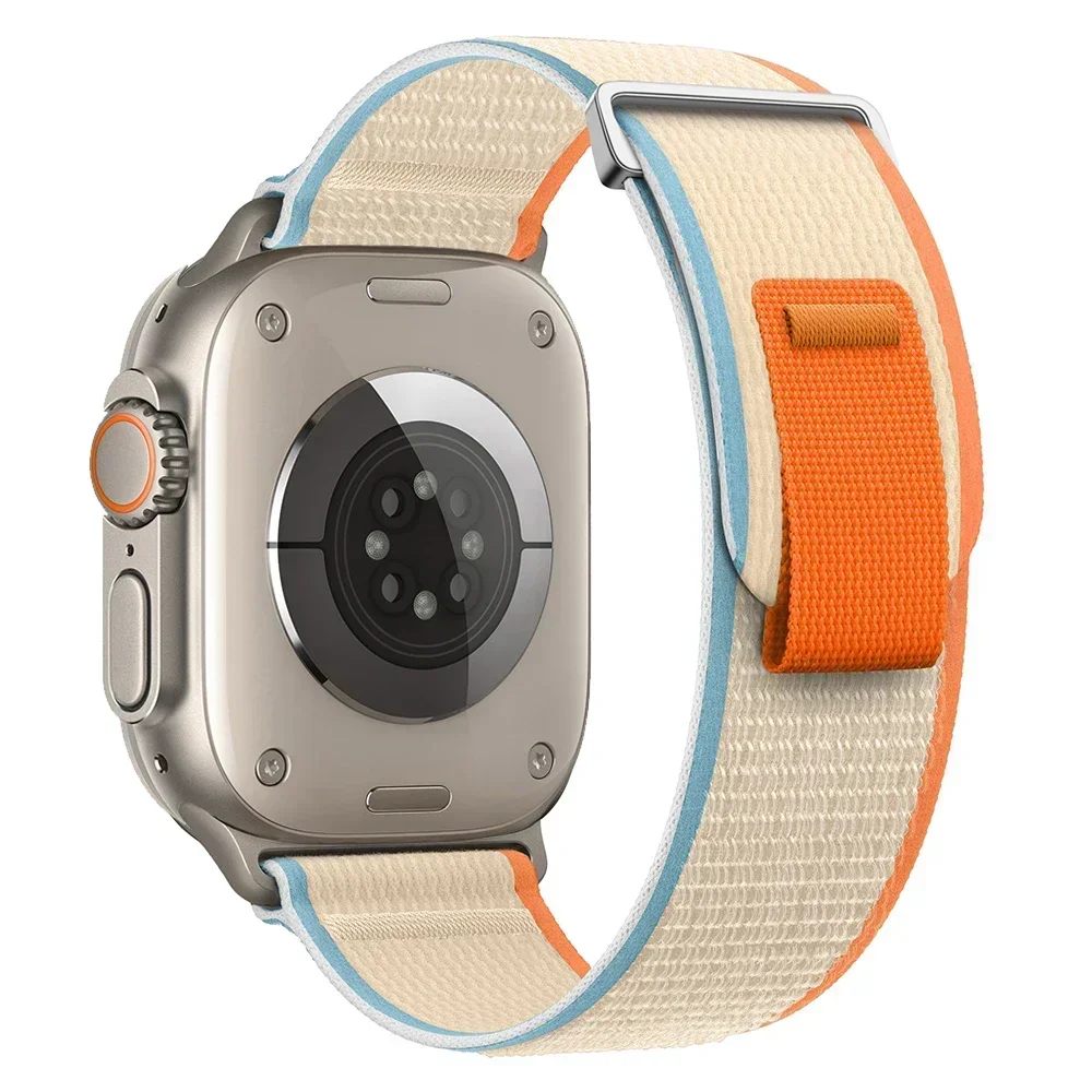 Sports Nylon Trail Loop Strap for Apple Watch - Durable and Comfortable Wristband