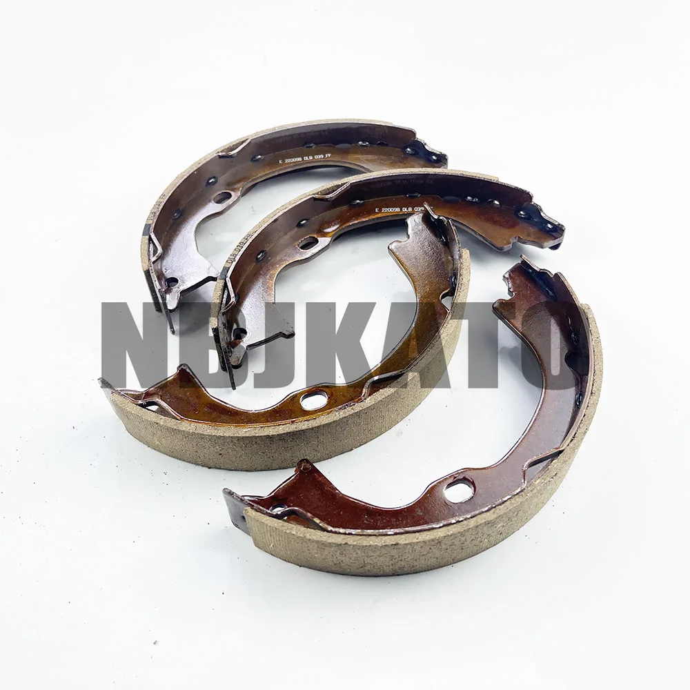 NBJAKTO Parking Brake Shoe 68003589AA For Jeep Wrangler JK 2007-