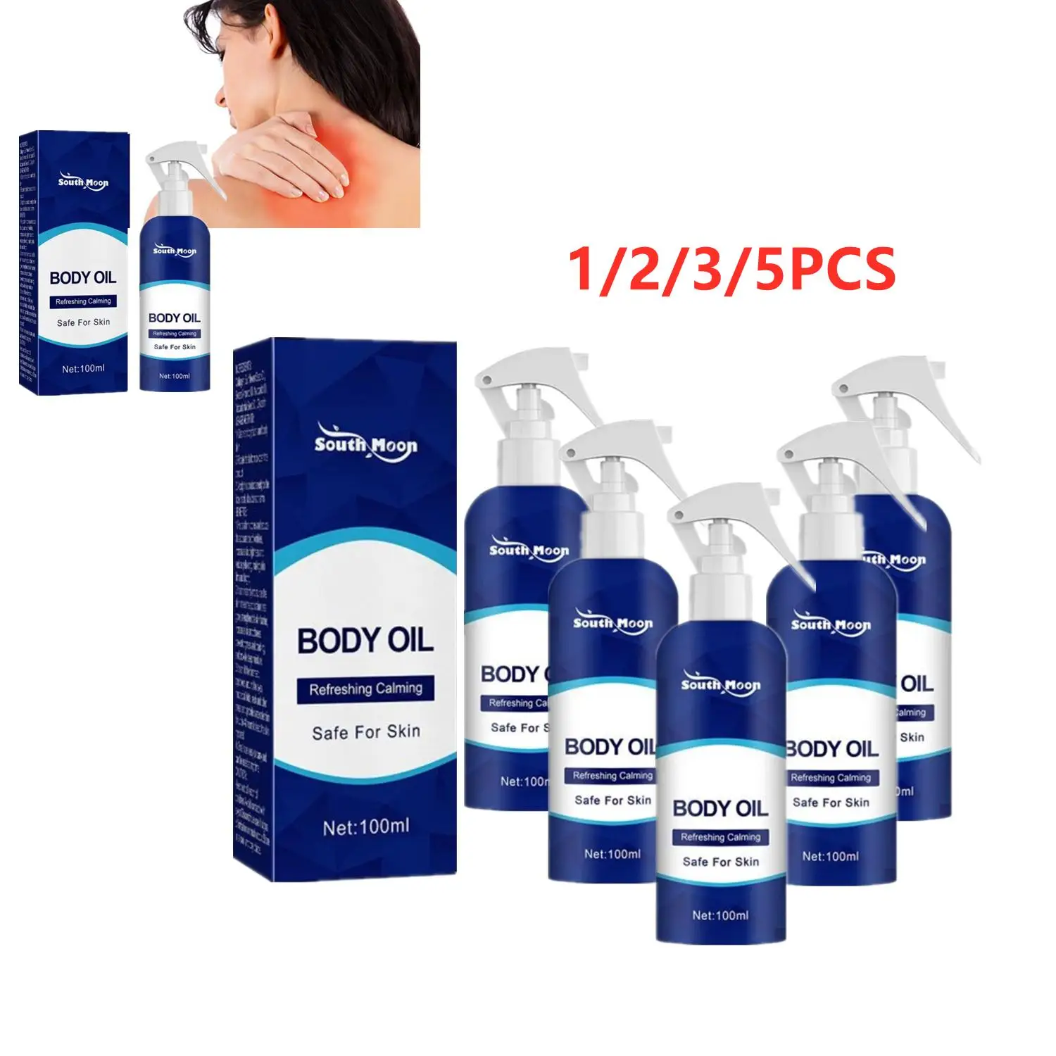

1/2/3/5PCS 100ml Joint Muscle Bone Spray Relieve Knee Lumbar Spine Care Sprain Pain Rheumatoid Spary Ache Arthritis Leg