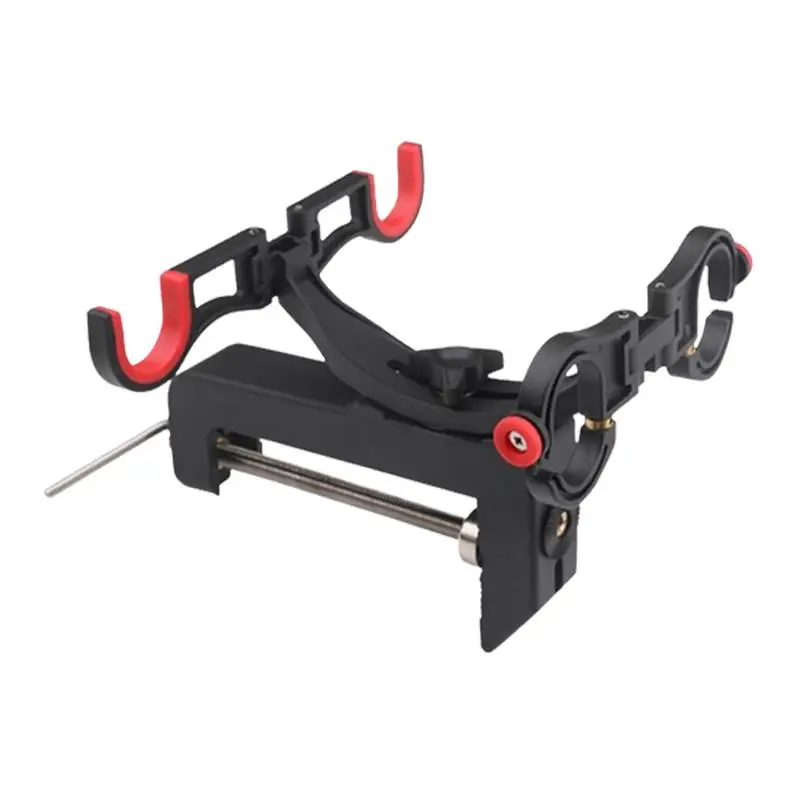 Fishing Boat Rods Holder Double Pole Sea Fishing Stand Foldable Pole Bracket 90 Degree Adjustable Support