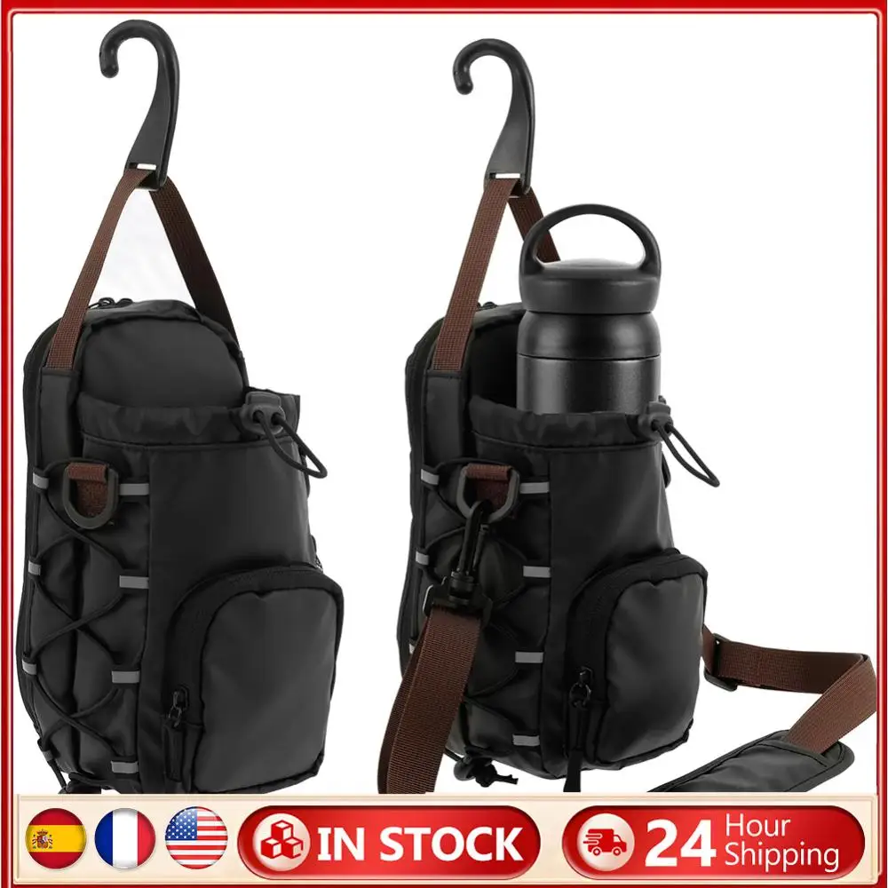 Magnetic Gym Sling Bag with Bottle Holder for Men and Women