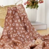 Elinfant Bamboo Cotton Muslin Swaddle Blankets 120*110cm 2 Layers Nursing Cover Newborn Phototgraphy Blankets 6
