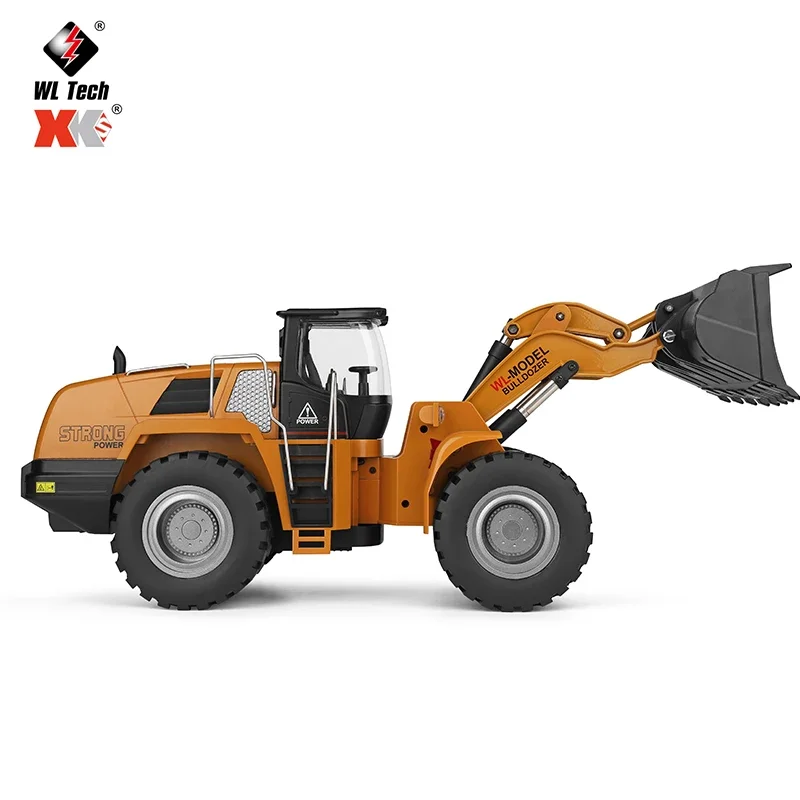 WLTOYS 14800 1:14 8CH Electric Remote Control Dozer RC Truck Beach Toys RC Engineering Car Tractor Excavator Toys for Children 3