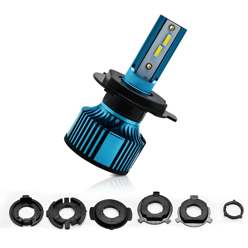Faro A Led Per Moto H4 Lampada Fendinebbia Lampadine A Led Faro Anteriore Per Faretti Moto 6000K 100W