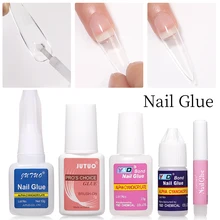 

Fast Dry Nail Glue For False Nail Tips Adhesive Acrylic Nails Rhinestones Extension False Tips 3D Nail Art Decoration Manicure