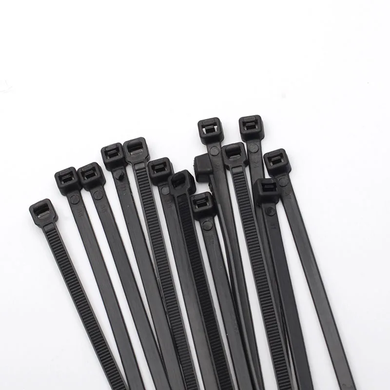 Cable Organizer 100pcs Self-locking Plastic Nylon Cable Tie 3*100mm