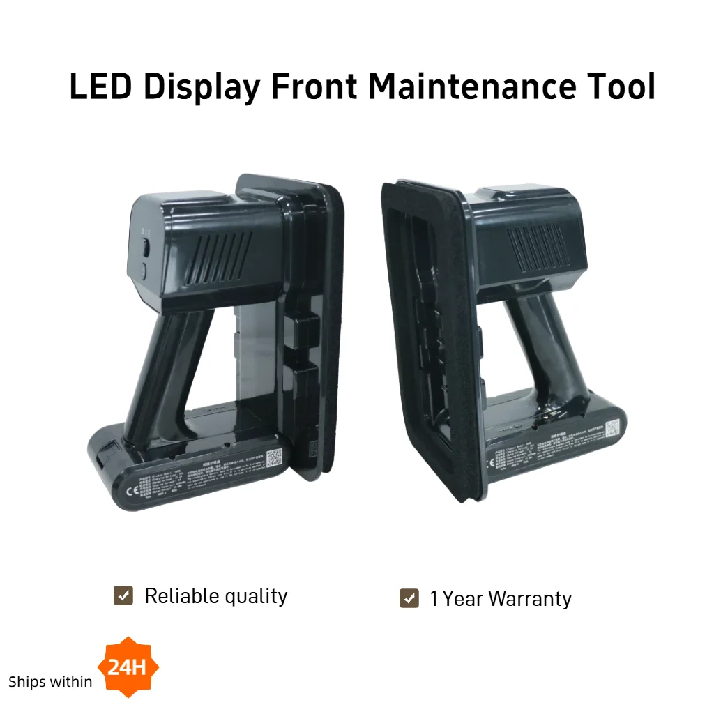 실내외 LED 디스플레이 비디오월용 블랙 무선 충전식 전동 프론트 유지보수 도구