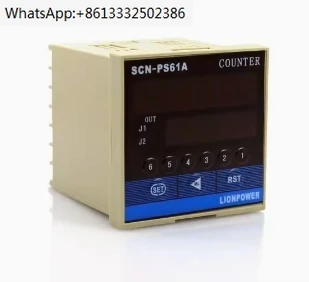 

SCN-PS61A six single-stage with override smart counters, timers