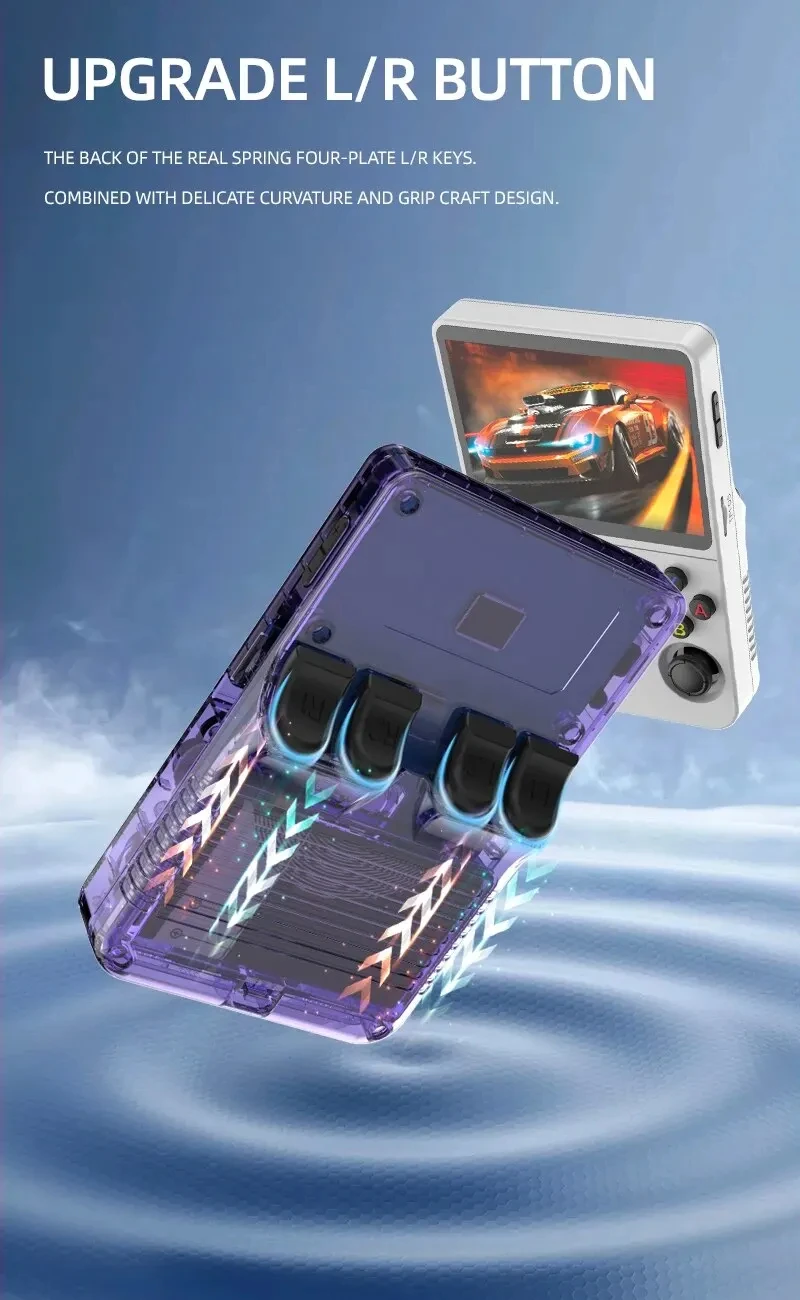 R36HD 10000+ Games Handheld Console - 3.5" 640*480 HD Screen Portable Retro Game Player