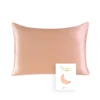 100% Natural Mulberry Silk Pillowcase 19MM With Hidden Zipper Suitable For Hair Real silk pillow case with Oeko-tex 4