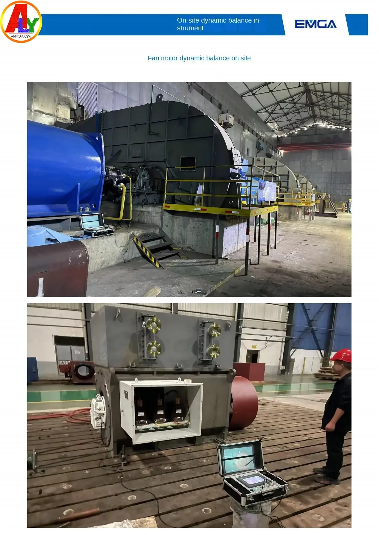 

30000RPM AM-VT900 Lathe Spindle Fan Impeller Dynamic Balancer on-site Rotation Single-sided Double-side Vibration Source