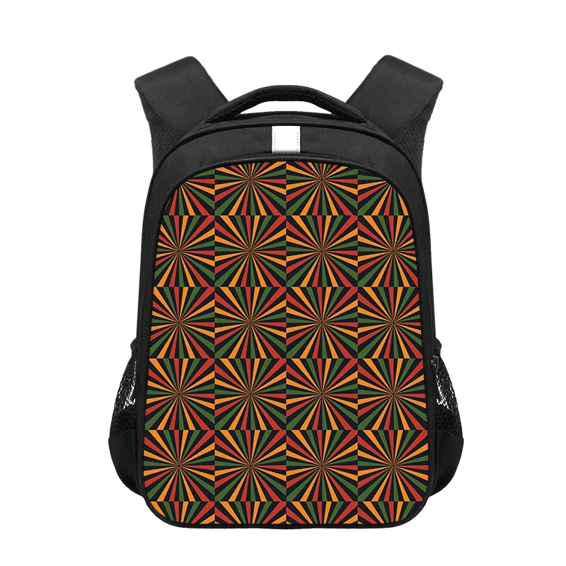 Afro Tribal Ethic Print Backpack Africa Traditional Pattern Children School Bag African Women Daypack Laptop Backpack Book Bag 6