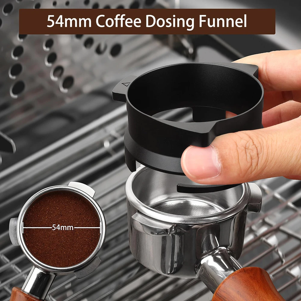 Breville 에스프레소 도징 깔때기 커피 도징 링, 870 875 878 880 에스프레소 머신, 바리스타 액세서리, 54mm 