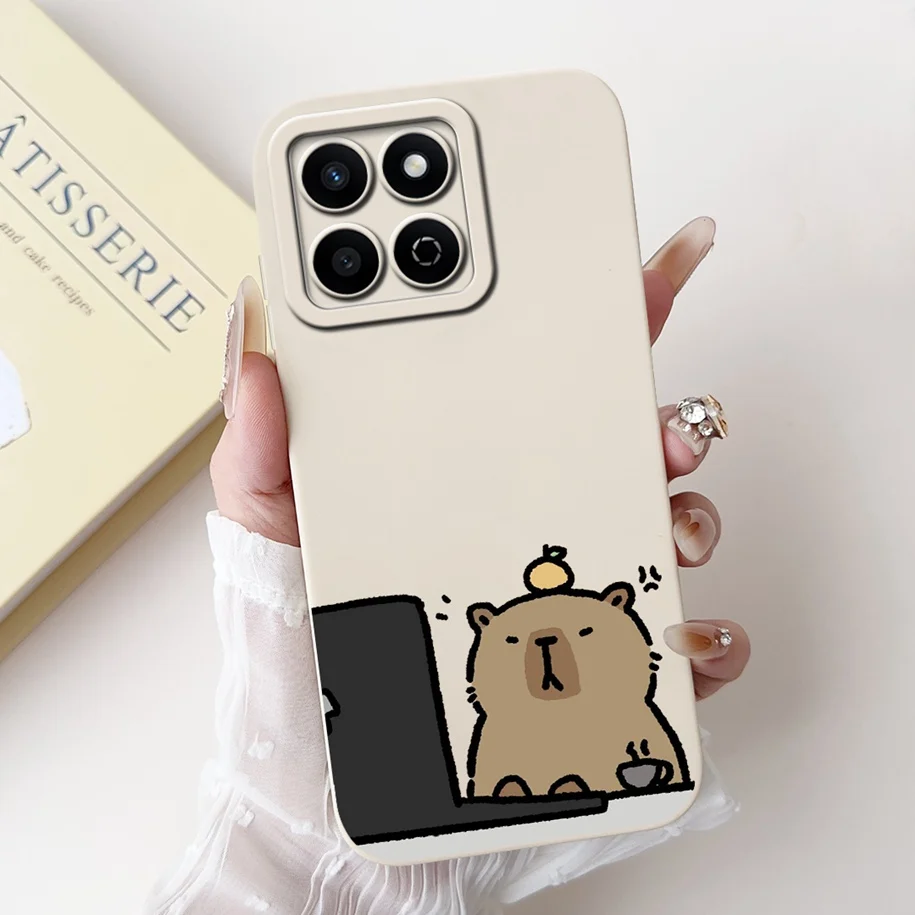 Cute Panda Cartoon Soft Silicone Matte Phone Case - Durable Protective Cover