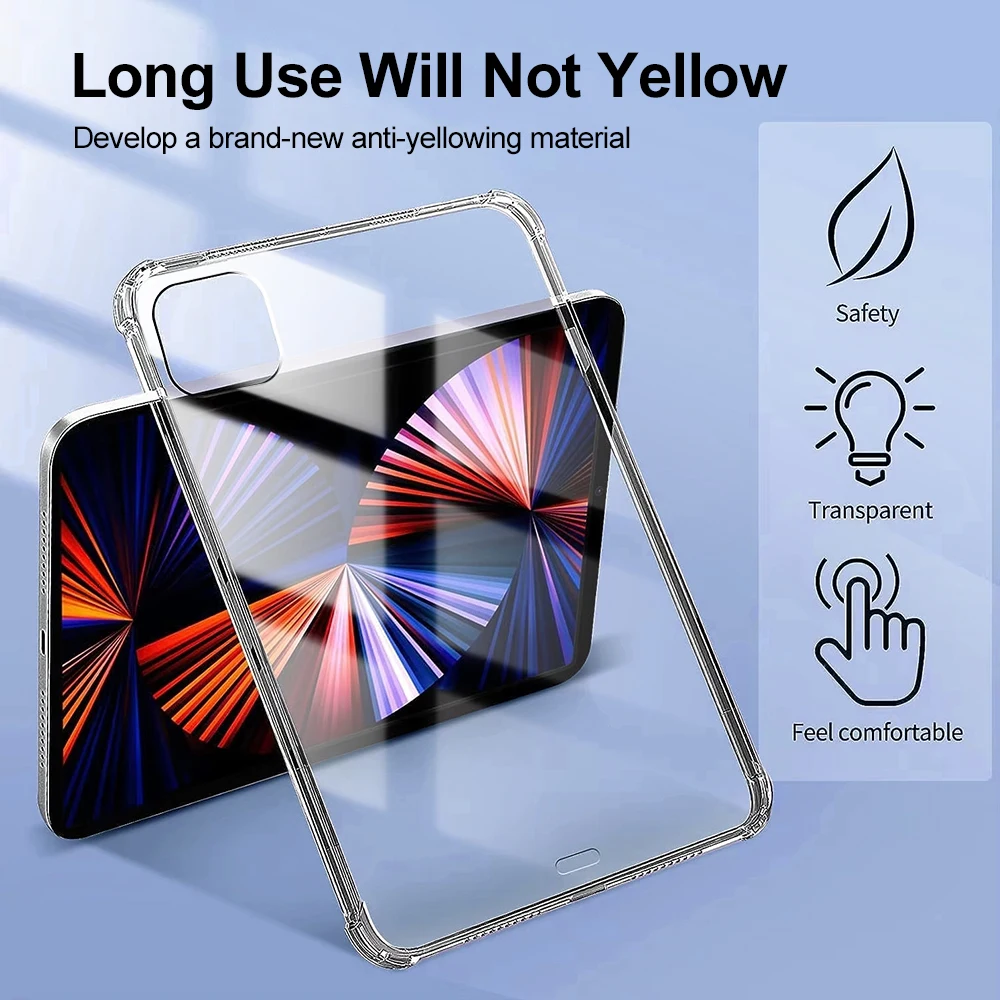 Ultra Clear Tablet Case - Scratch-Resistant Full Frame Protection