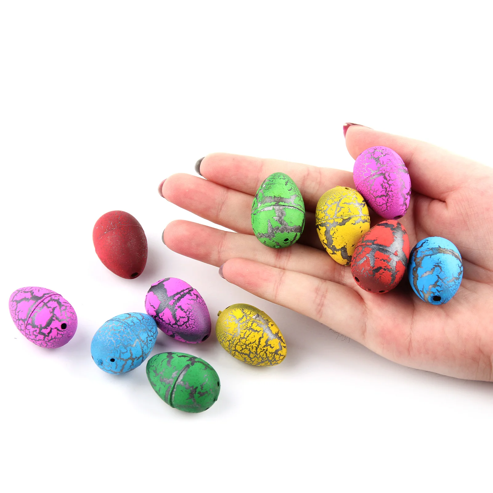 SUNPAO 12PCS EVA material soaked in water to hatch dinosaur eggs Birthday gifts for boys and girls, Easter basket fillers 6