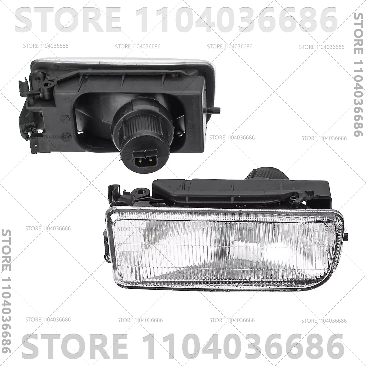 1991-2000 BMW 318i 318is 318ti 320i 323i 325i 325is 328i M3 E36 앞 범퍼 안개등 (전구 없음) 63178357389 63178357390