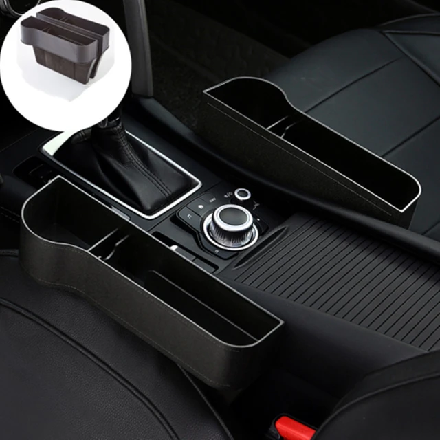 Auto Sundries Box Storage Box Car Seat Slit Gap Organizer Storage Pocket  Multifunction Driver Seat Catcher Bag key phone Holder - AliExpress