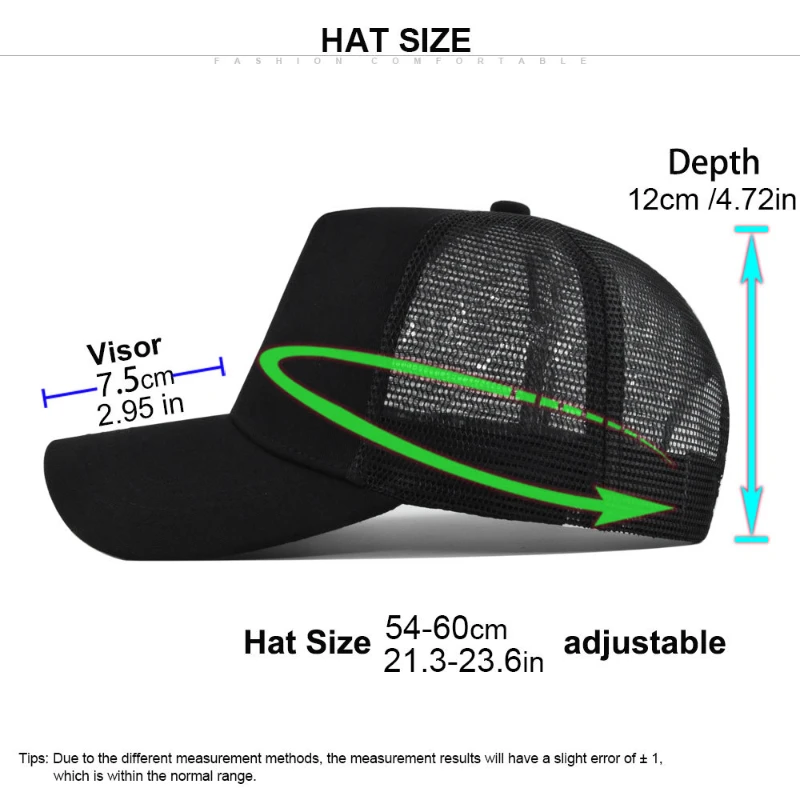 Customized Logo Hard Top 5 Pieces Mesh Baseball Cap For Men Women Advertising Cap Breathable Sun Hat Solid Color Visor Gorra 3