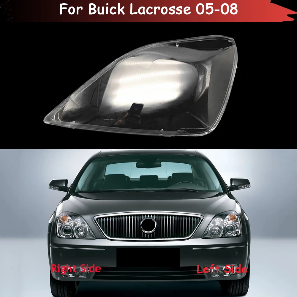 

Auto Head Light Lamp Case For Buick Lacrosse 2005 2006 2007 2008 Glass Lens Shell Headlamp Car Headlight Cover Lampshade Caps