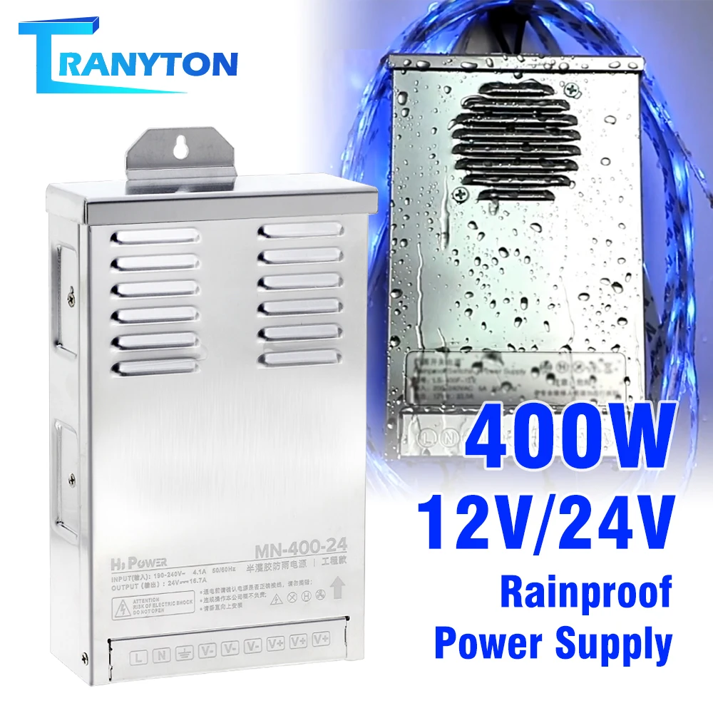 

Wall Hanging Lighting Transformer Rainproof Glue Pouring Technology Power Supply for Outdoor Lighting Waterproof Adapter