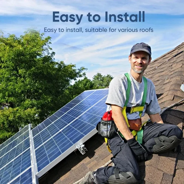 500W 1000W Solar Panel Kit Complete 12V Polycrystalline Power Portable Outdoor Rechargeable Solar Cell Solar Generator for Home 6