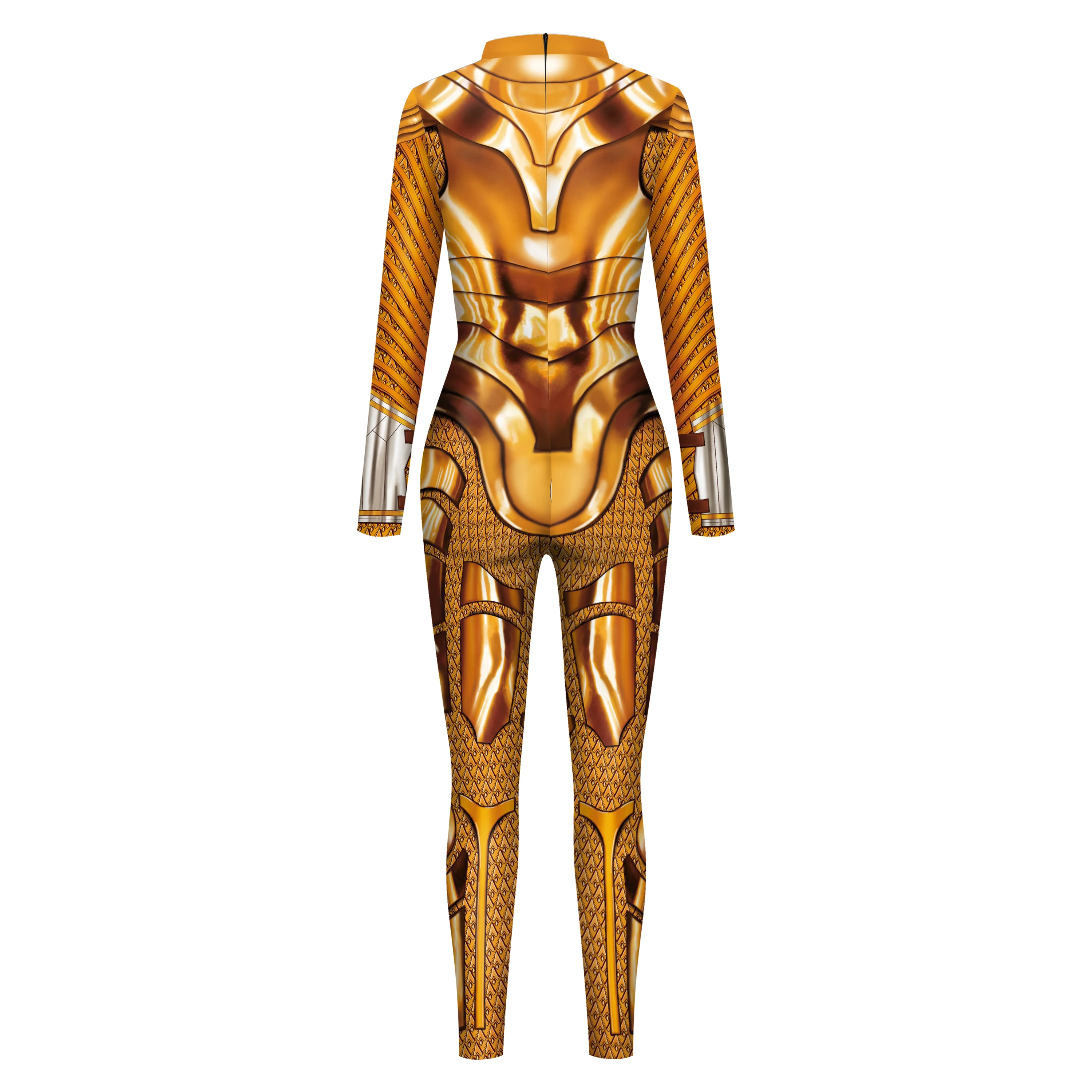 Zawaland Sexy Jumpsuit Women Carnival Designer Digital Print Bodysuit Female Cosplay Costume Funny Holiday Party Fashion Onesie