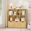 Toy Storage Organizer with Movable Drawers, Floor Storage Cabinet Toy Chest with Hidden Wheels and Storage Cubbies,Storage Chest 2