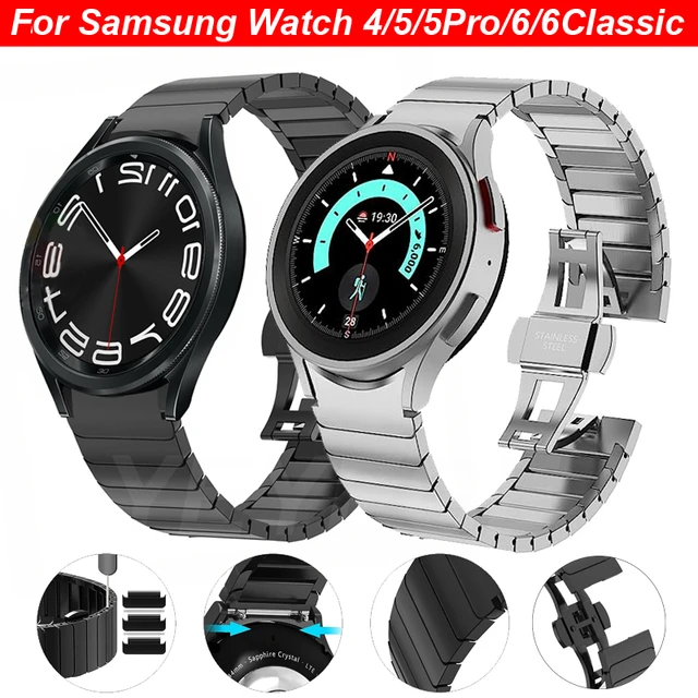 No Gap Band For Samsung Galaxy Watch 4/6 Classic 47mm 43mm 46 42mm