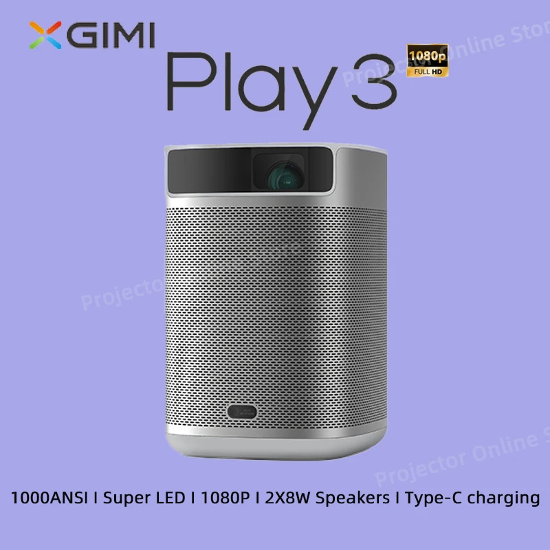 XGIMI Mogo 2 Pro Projector Global Version HD 1080P DLP Home Theater  Portable Mini Projectors Smart Android TV 11.0 3D Supported - AliExpress