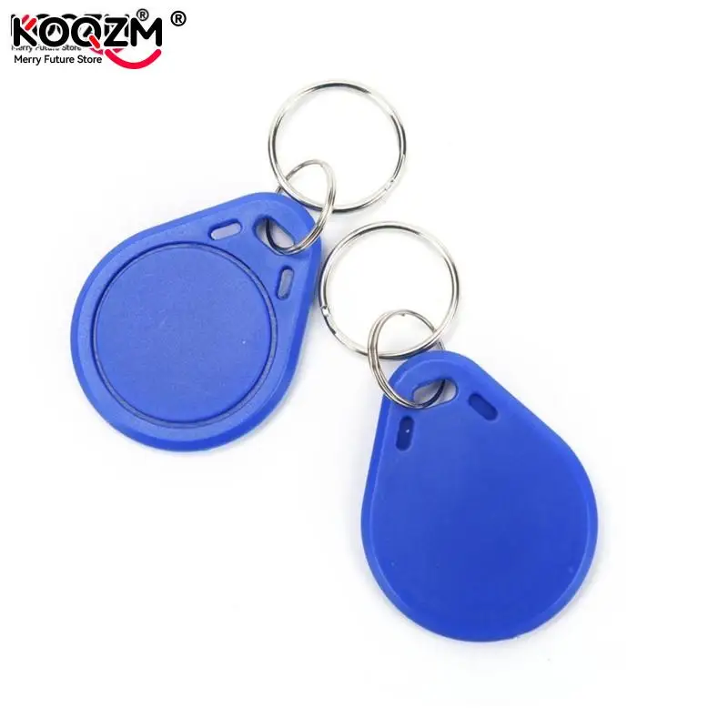 10pcs/lot 13.56MHz ID Badge Keyfob RFID Tag Tags llavero Porta Chave Card Sticker Key Fob Token Ring Proximity Chip