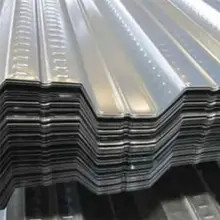  0.8mm-1.2mm Composite Metal Floor Decking For Multi Storey Building ISO9001 