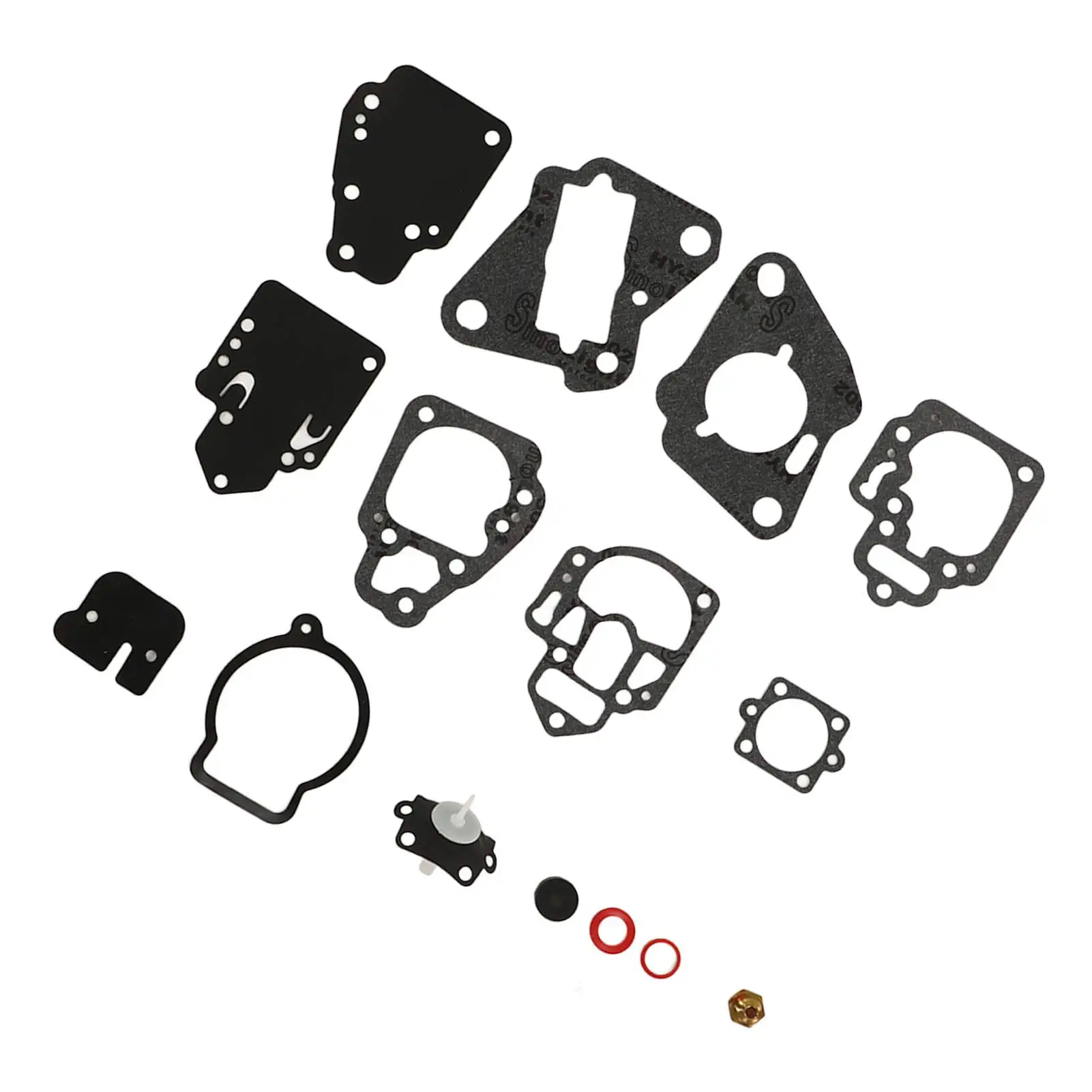 Carburetor Repair Gasket Kit 1395 97611 Metal Rubber for 6 25hp 2Cylinders