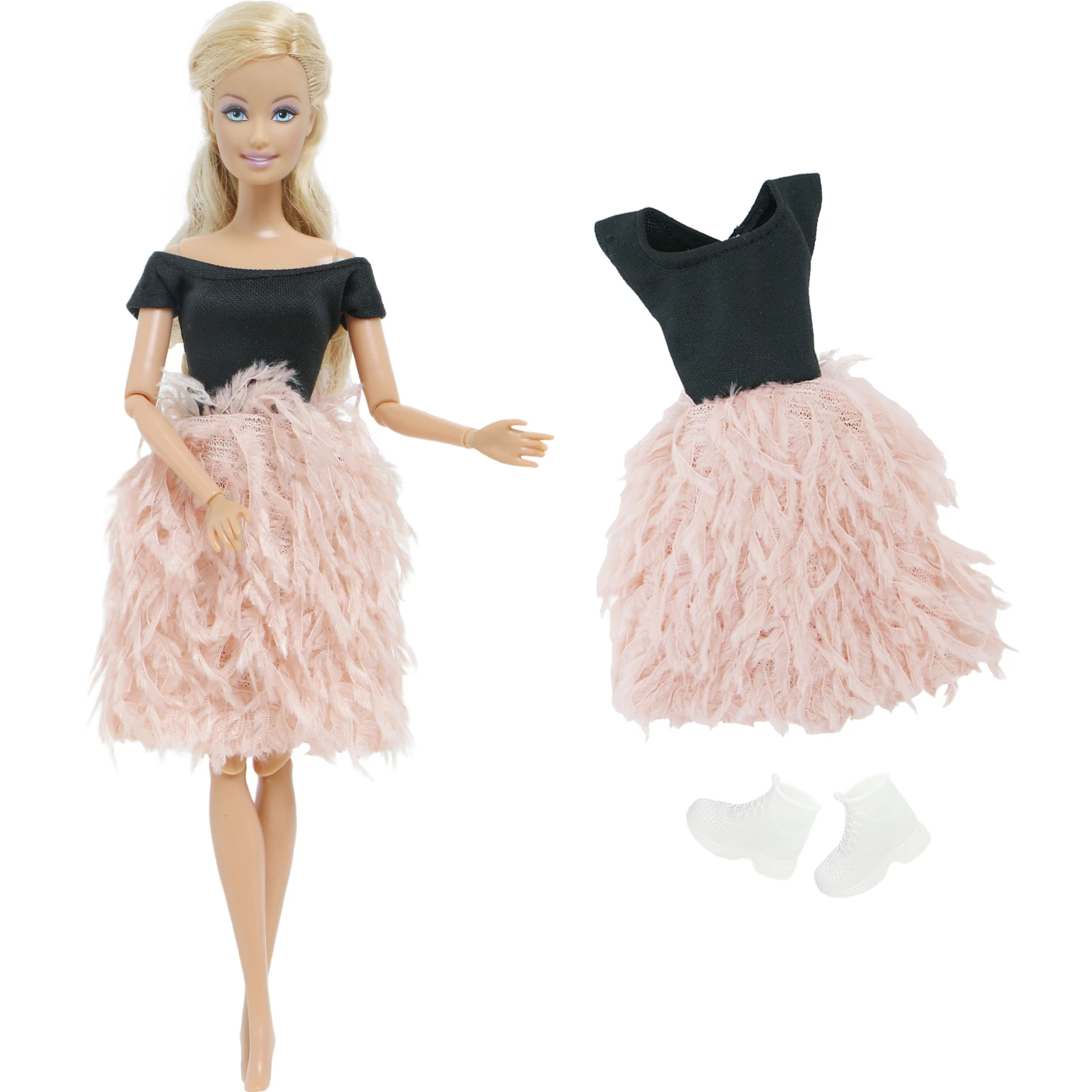 NK 1 ultimo vestito Barbie abbigliamento moda Casual vestiti fatti a mano  adatto per accessori per bambole Barbie 1/6 bambola regalo fai da te JJ -  AliExpress