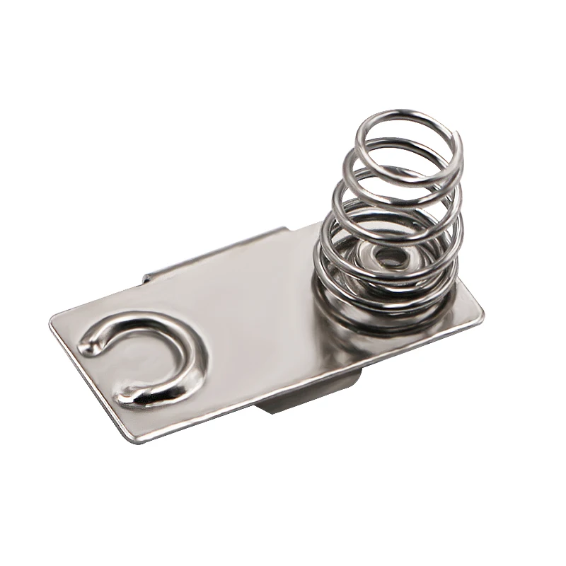 

Dual AA, CR2 Battery Spring Contact 2 Cell Metal AA, CR2 Battery Connector SbM-293